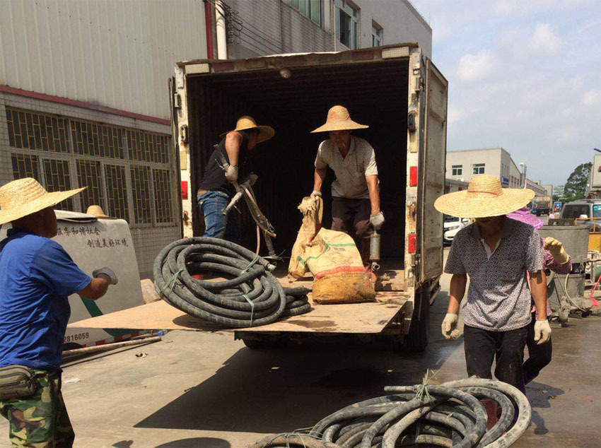 丹棱一部件厂房地基出现下沉注浆加固
